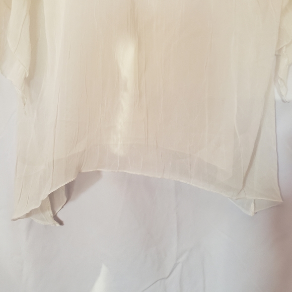 2/$25 Vintage Sequined Blouse/Coverup Top - Picture 6 of 7